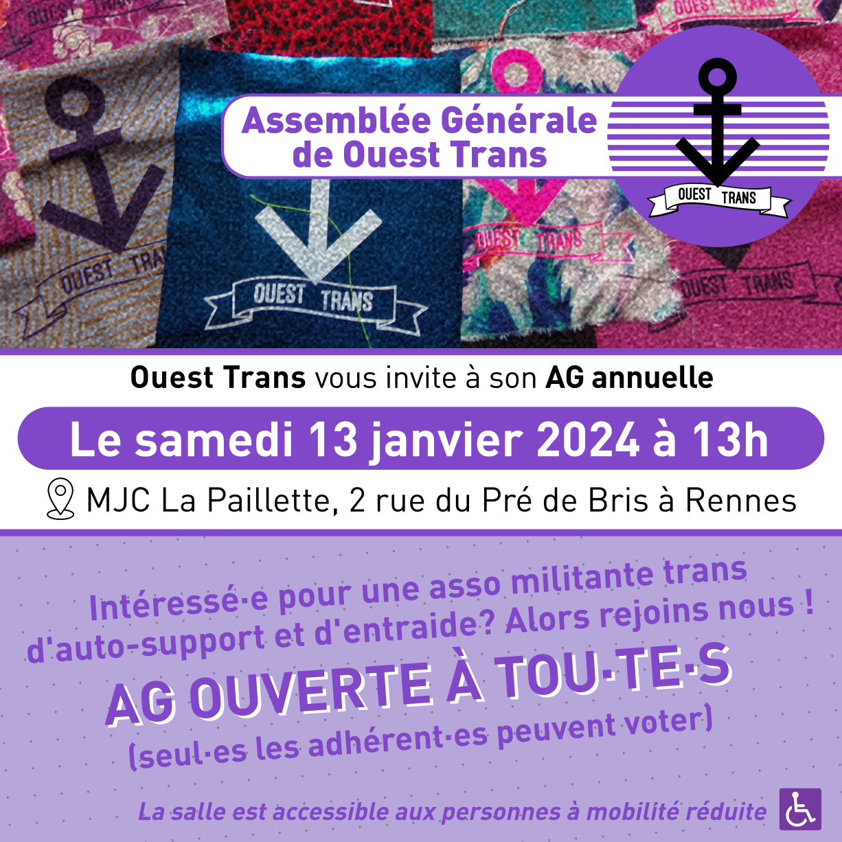 AG annuelle de Ouest Trans le 13 janvier